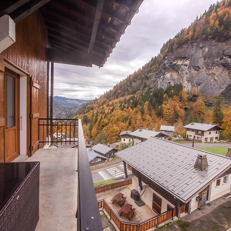 Le Borderan Apartment La Giettaz Bagian luar foto